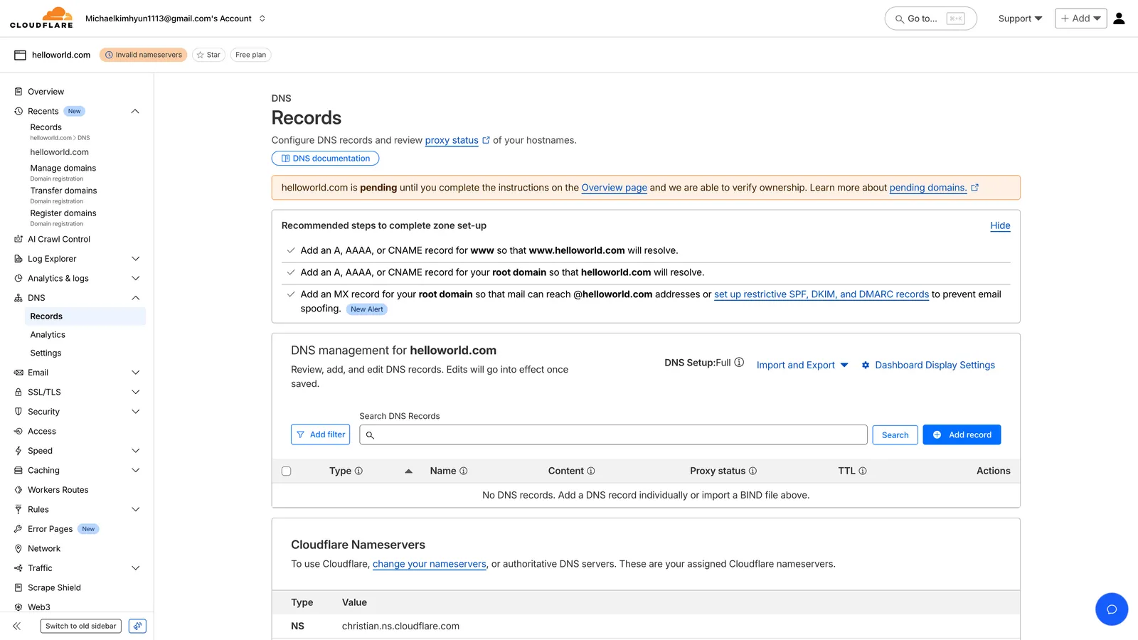 Cloudflare BIND Import
